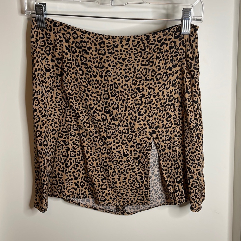 Reformation Cheetah Skirt